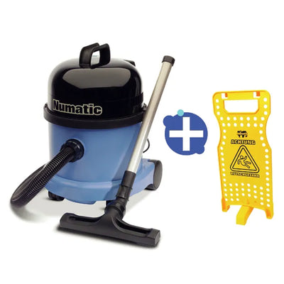 Numatic Wassersauger WV370-2 inkl. Warnschild